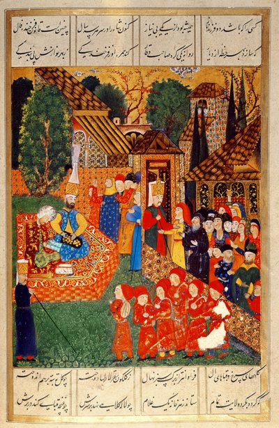 Um oficial Janissary recrutando devsirme para o Sultão Suleyman I (1495-1566), do 