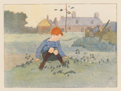 Ser malandro (litografia a cores) de Alice Maud Beddington