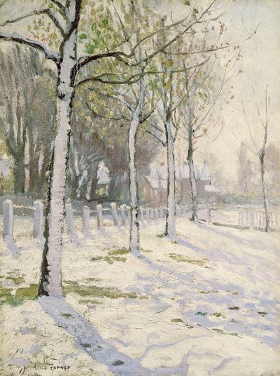 Choupos na neve de Alice Maud Fanner