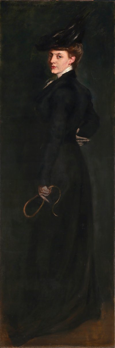 Anita pronta para um passeio de Alice Pike Barney