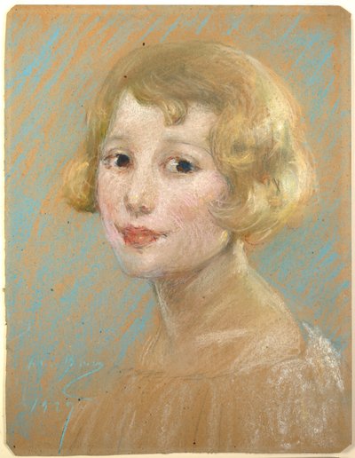 Rapariga loira de Alice Pike Barney