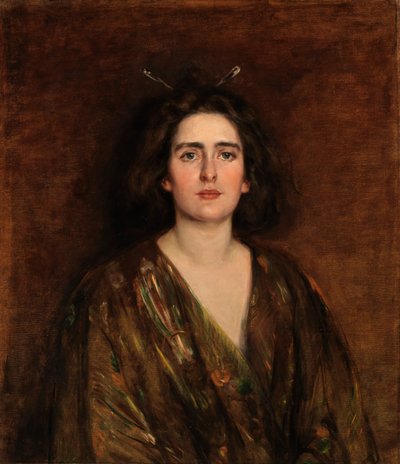 Laura aos dezesseis anos, 1896. de Alice Pike Barney