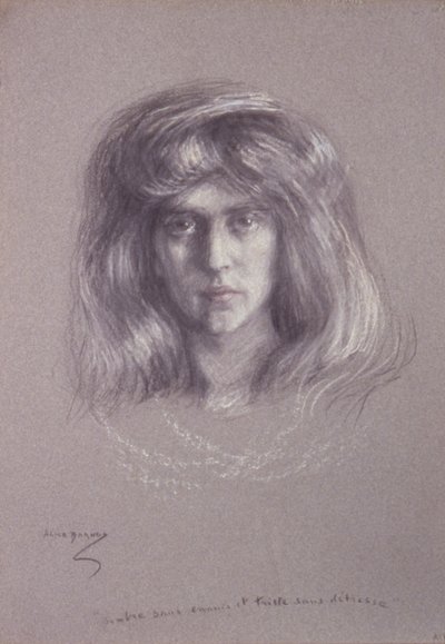Natalie com cabelo esvoaçante de Alice Pike Barney