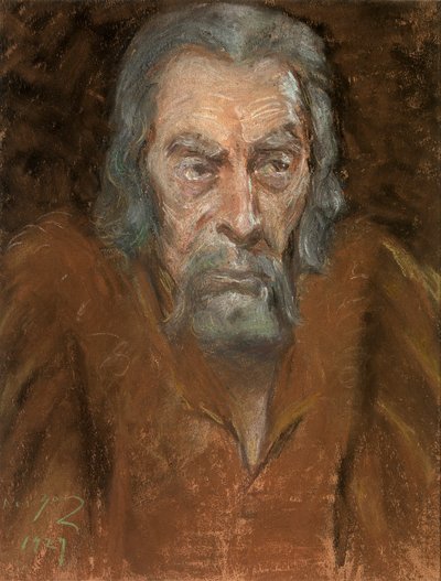 R. D. Shepherd no papel de Shylock de Alice Pike Barney