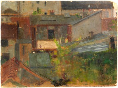 Telhados, ca. 1900. de Alice Pike Barney