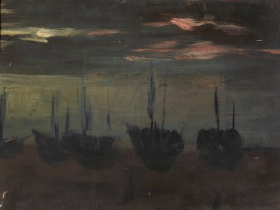 Navios ao luar de Alice Pike Barney