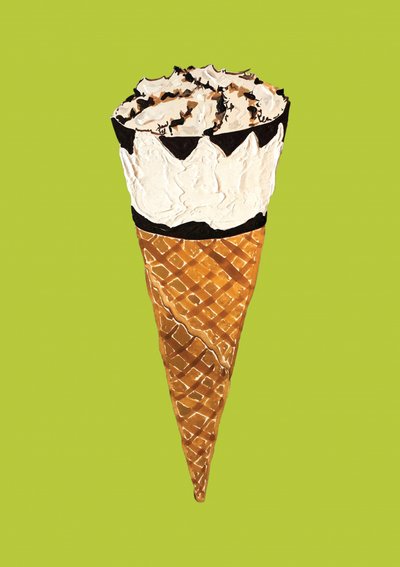 Cone de gelado refrescante de Alice Straker