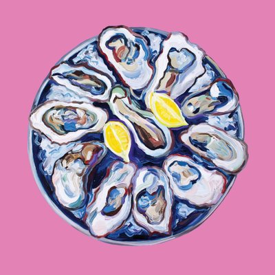Prato de ostras frescas de Alice Straker
