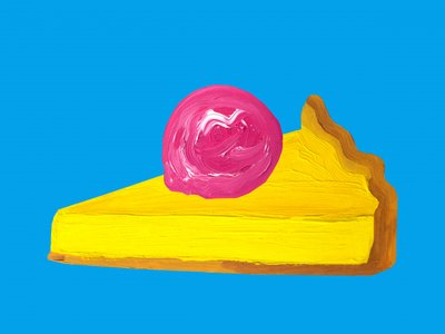 Torta Pop Art Vibrante de Alice Straker