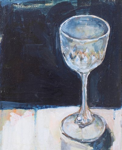 Copo de vinho elegante de Alice White