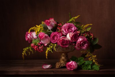 Rosas Rosa Melancólicas de Alina Lankina