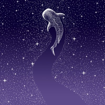 Star Eater: Gradiente de azul escuro a roxo de Alirıza ÇAKIR