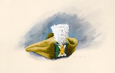 O Hackle Branco de Alison Cooper