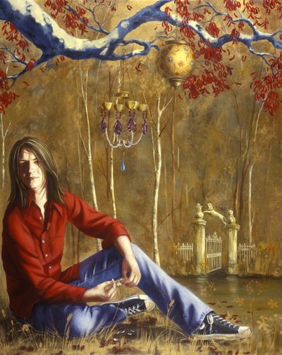 Calvin (acrílico e óleo sobre tela) de Alix Contemporary Artist Soubiran Hall