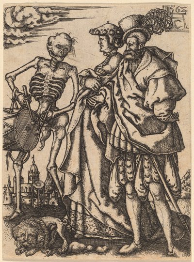 Dança da Morte I de Allaert Claesz