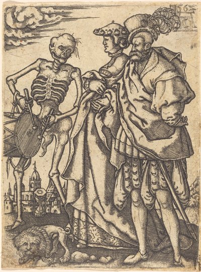 Dança da Morte I de Allaert Claesz
