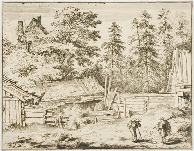 Galpões de fazenda de Allaert van Everdingen