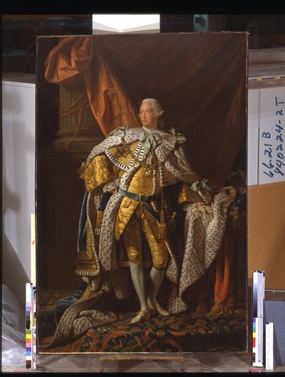 Rei Jorge III (óleo sobre tela) de Allan Ramsay