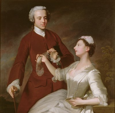Retrato de Sir Edward e Lady Turner, 1740 de Allan Ramsay