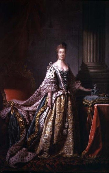 Rainha Charlotte de Allan Ramsay