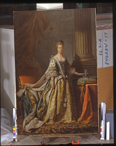 Rainha Charlotte de Allan Ramsay