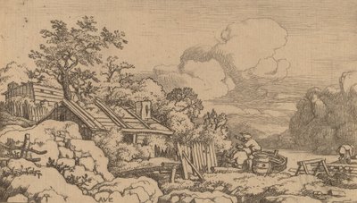 Cabana do Carpinteiro, provavelmente c. 16451656. de Allart van Everdingen