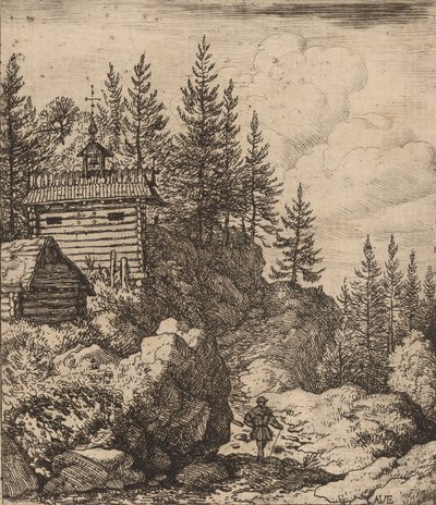 Capela, provavelmente c. 16451656. de Allart van Everdingen