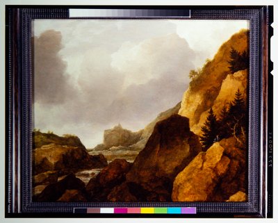 Paisagem montanhosa escandinava de Allart van Everdingen