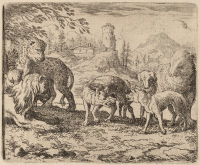 Reynard Condenado, provavelmente c. 16451656. de Allart van Everdingen