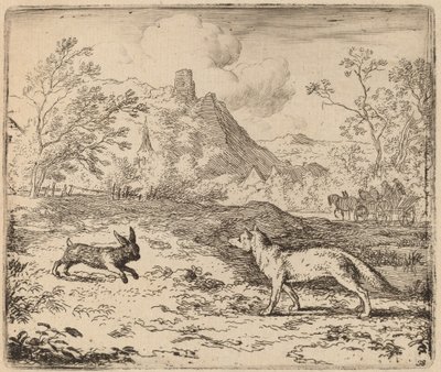 Reinard e o Coelho de Allart van Everdingen