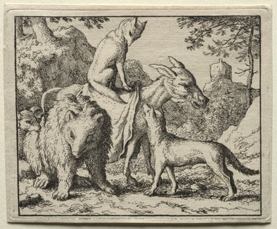 Reynard o Fox. de Allart van Everdingen