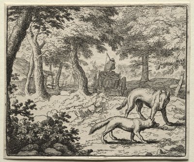 Reynard, a Raposa: A Defesa de Reynard do Texugo de Allart van Everdingen