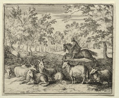 Reynard, a Raposa: A Perseguição do Cervo de Allart van Everdingen