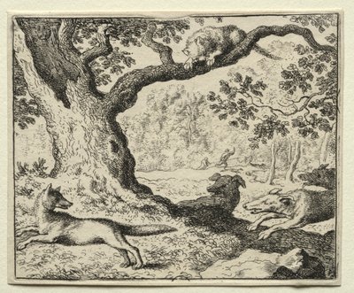 Reynard the Fox: O Gato Desleal. de Allart van Everdingen