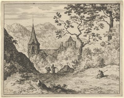 A Igreja do Vale, século XVII. de Allart van Everdingen