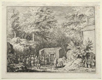 Quarta Primavera, década de 1660. de Allart van Everdingen