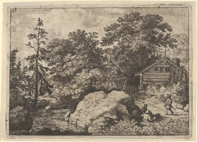 A Colina, século XVII. de Allart van Everdingen