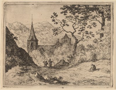 O Campanário de Allart van Everdingen