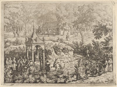 A Terceira Primavera, século XVII. de Allart van Everdingen