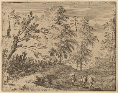 Três carregadores de Allart van Everdingen