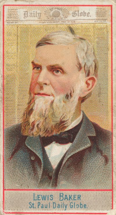 Lewis Baker, St. Paul Daily Globe, da série americana N1 de editores para Allen & Ginte ..., 1887. de Allen