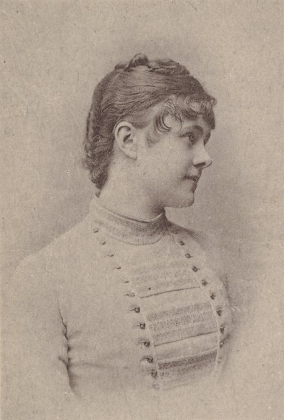 Lili Rupp, da série Atrizes N67 promovendo Virginia Brights Cigarettes for A..., ca. 1888. de Allen and Ginter