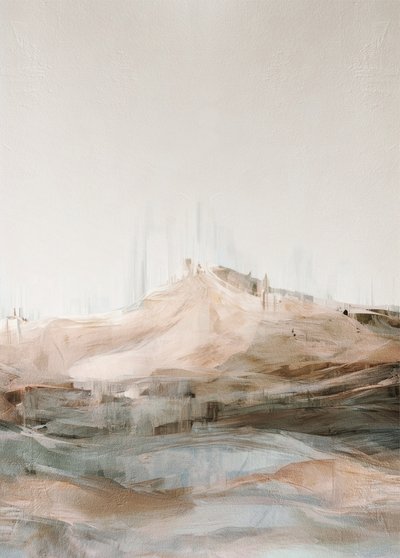 Picos desérticos abstratos de Alma