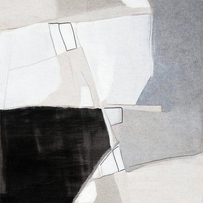 Formas abstratas cinzentas de Alma
