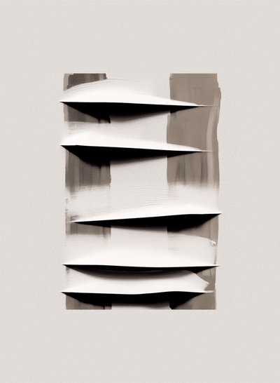 Pregas abstratas em camadas de Alma