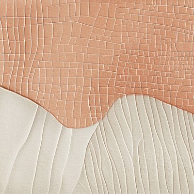 Ondas abstratas na pele de Alma