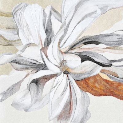 Flor elegante e esvoaçante de Alma