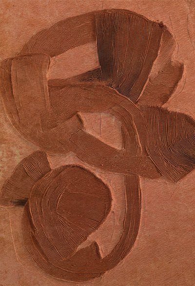 Formas fluidas e terrosas de Alma