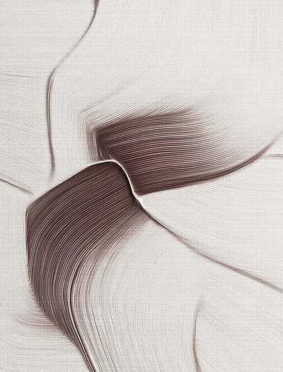 Linhas castanhas fluidas de Alma