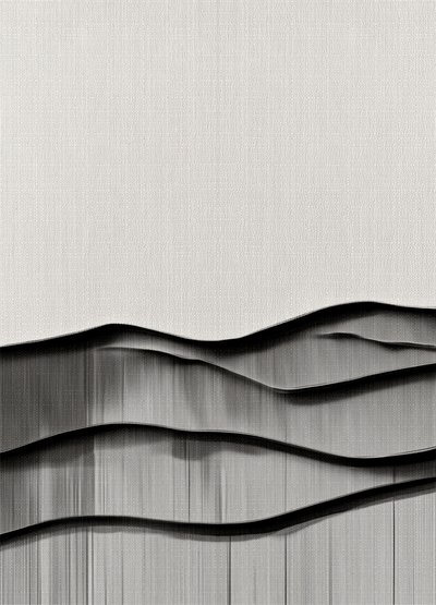 Paisagem ondulada minimalista de Alma